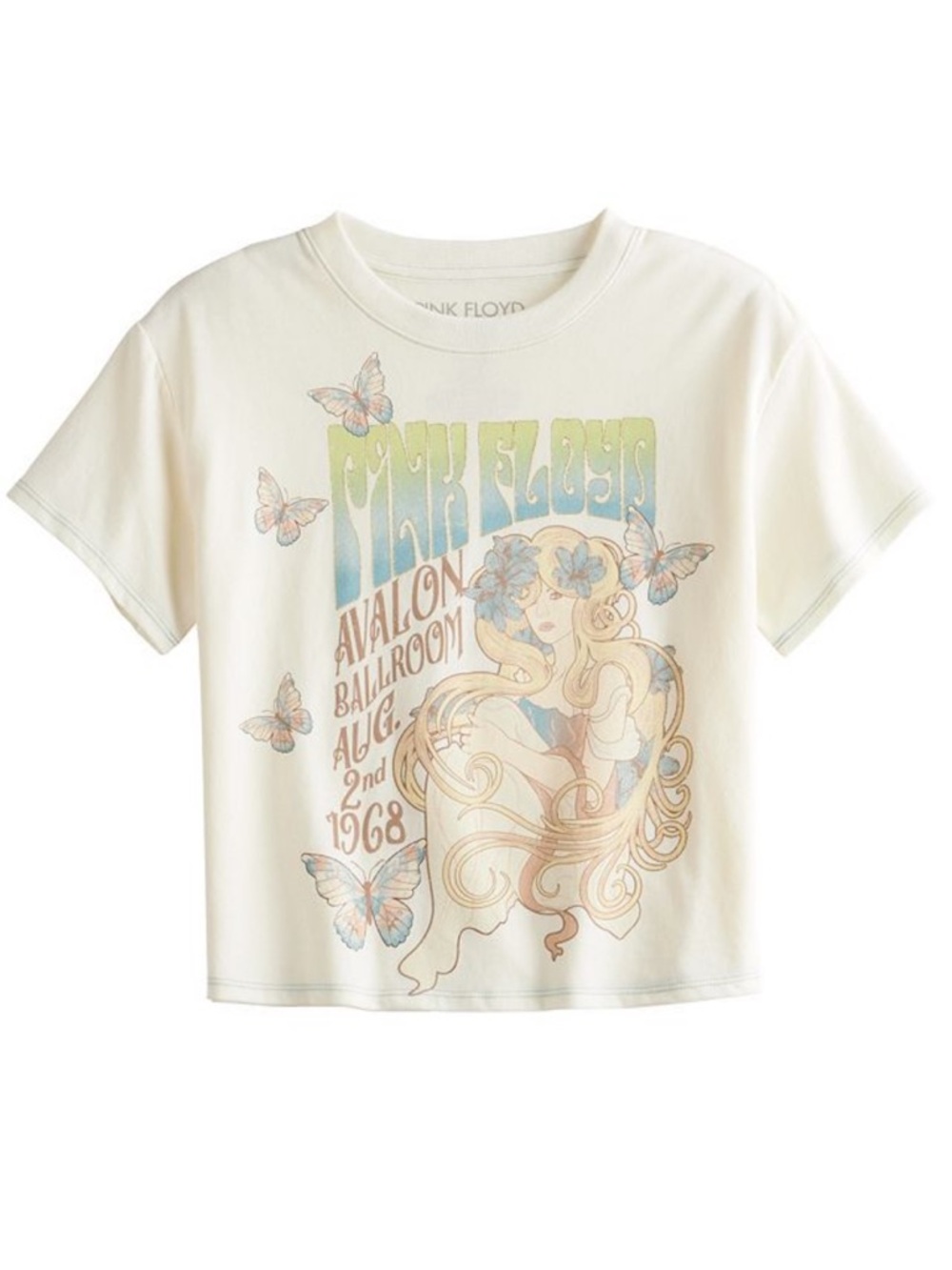 Pink Floyd Avalon Ballroom Graphic Tee Girls 14/16 XL - Picture 2 of 15